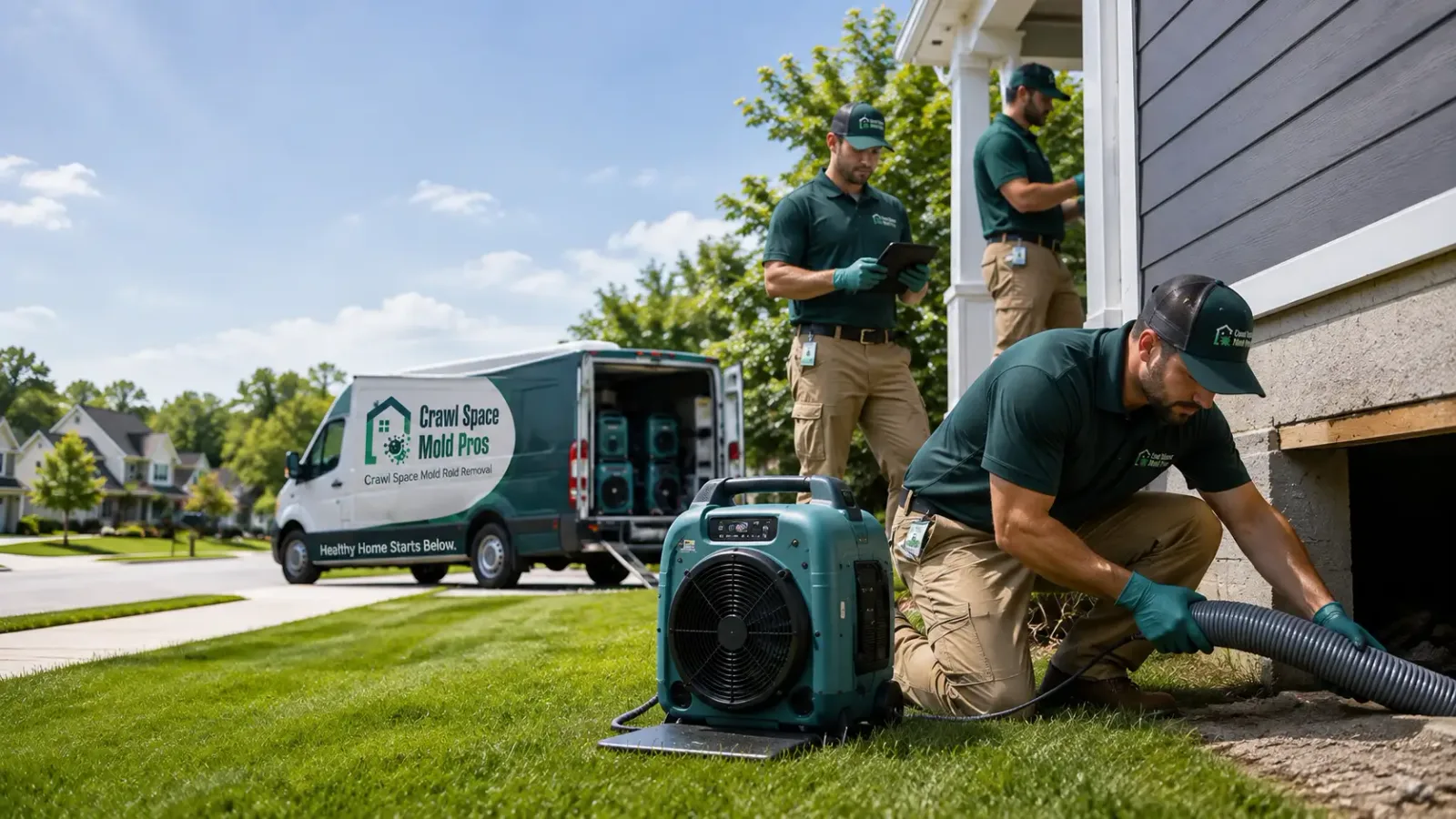 Crawl Space Mold Removal in New Vernon, NJ